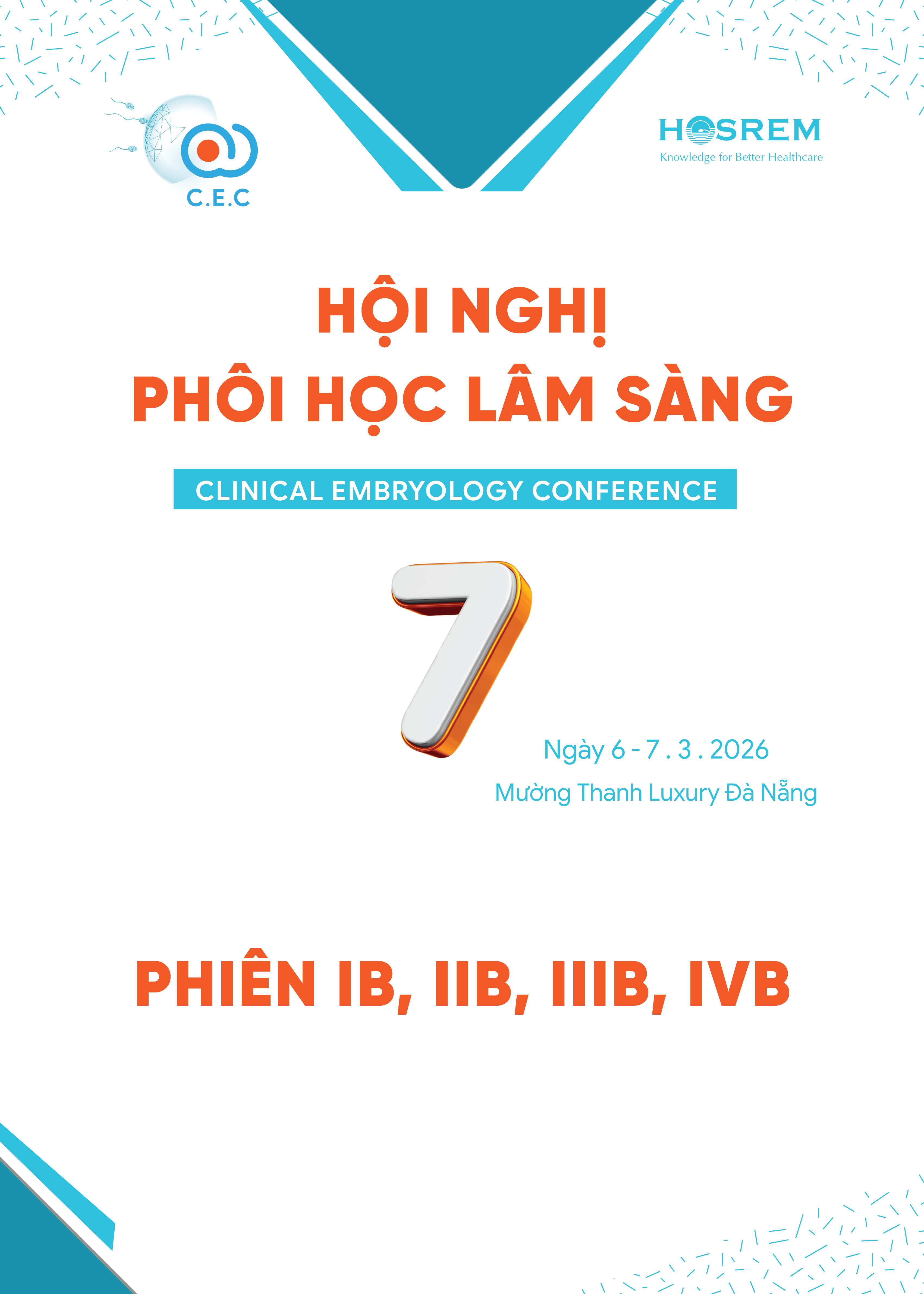 Hội nghị Phôi học Lâm sàng 7 - Hội trường B
